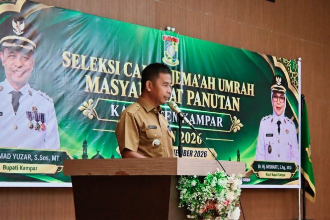 
					Bupati Kampar Apresiasi Masyarakat Panutan, 29 Warga Berangkat Umrah