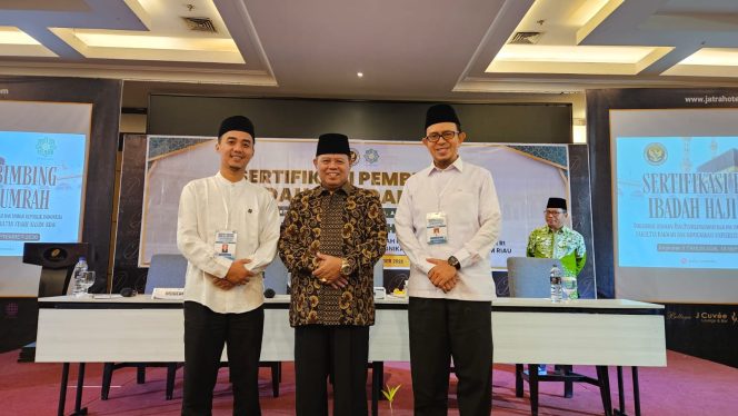 
					Penyuluh Agama Islam Bangkinang Kota Iskandar, M.E.Sy Ikuti Sertifikasi Pembimbing Ibadah Haji dan Umrah