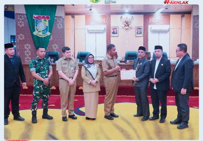 
					Bupati Kampar Sampaikan Ranperda Perubahan APBD TA 2026 dalam Rapat Paripurna DPRD