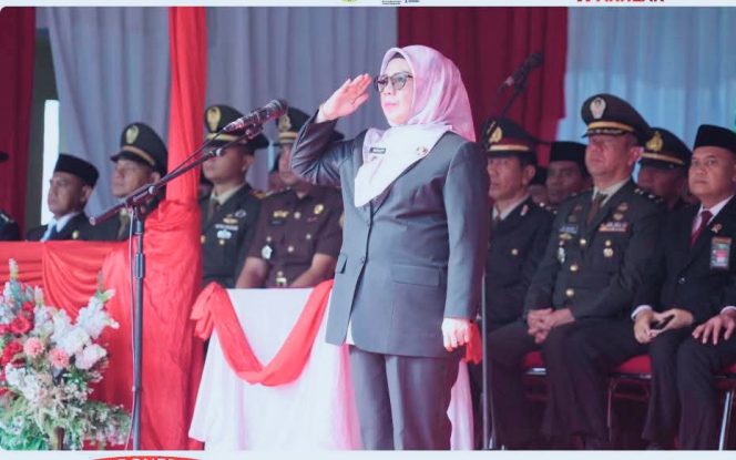 
					Hari Kesaktian Pancasila 2026 Wabup Kampar Misharti :” Pancasila Harus Terus Hidup Dalam Kehidupan kita”