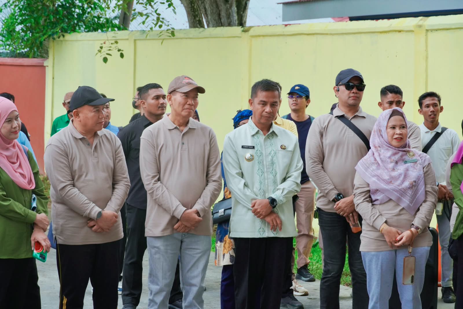 Para Ahli Internasional Bersama Bupati Kampar Hadiri Grand Opening Kebun Raya Universitas Pahlawan