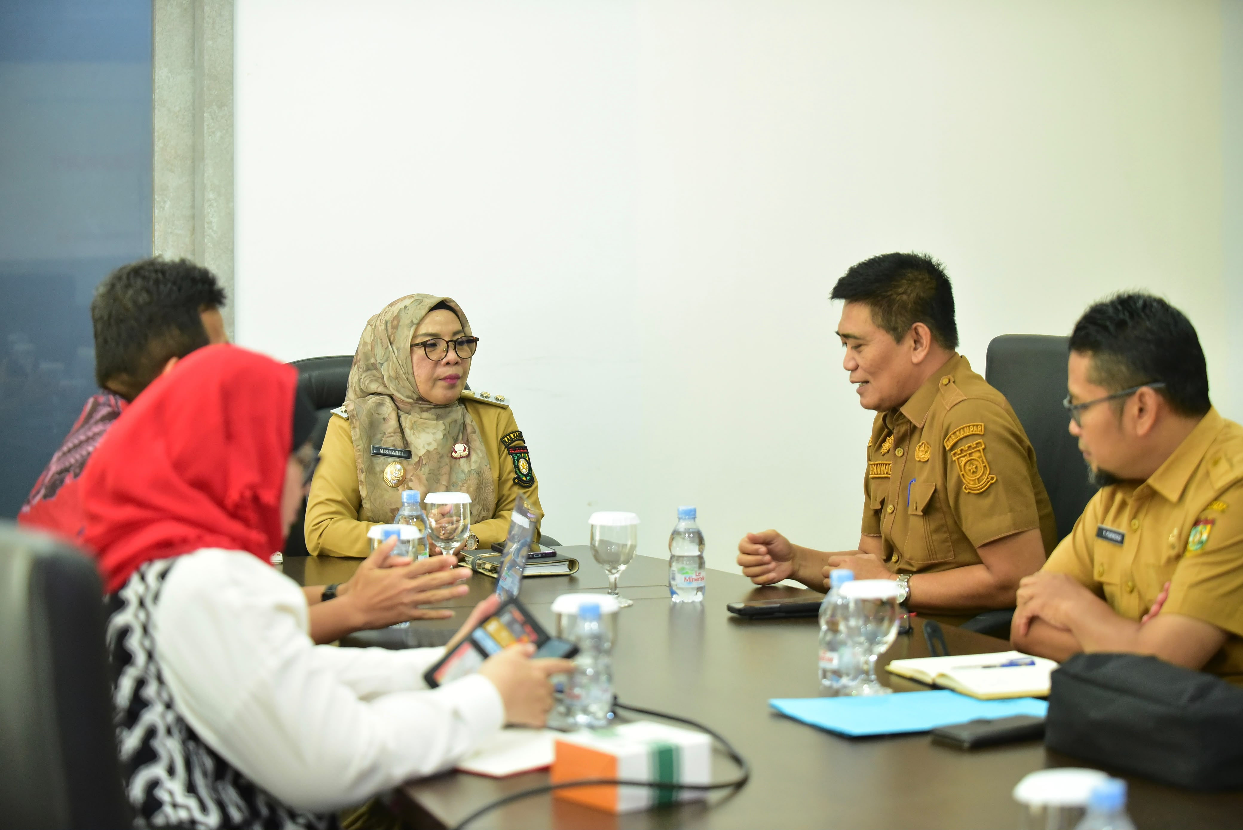 Pengembangan Ikon Wisata Bangkinang, Wakil Bupati Kampar Pimpin Rapat Prakonsep Master Planning Wisata Stanum Bangkinang.