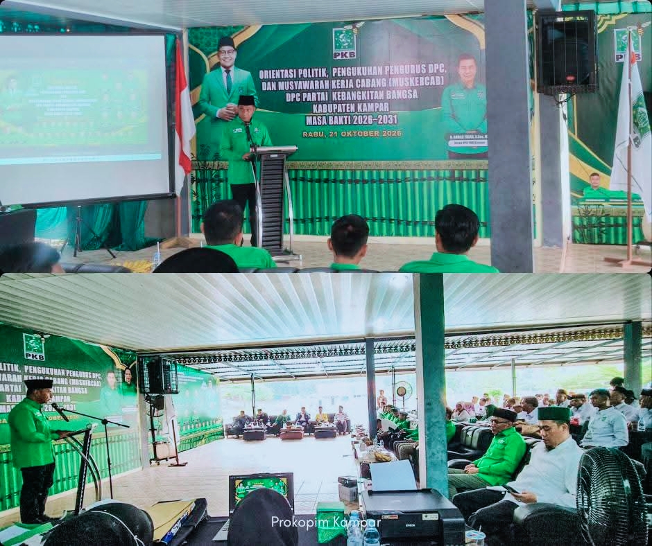 Dilantik Ketua DPC PKB Kampar Periode 2026–2031, Ahmad Yuzar Siap Emban Amanah dan Besarkan Partai